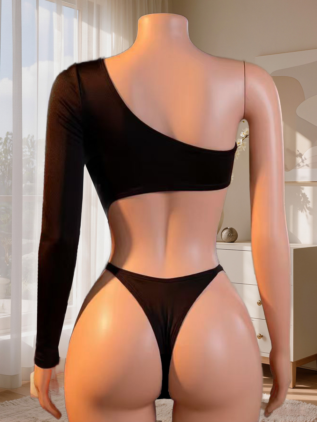Damen-Bodysuit mit einer Schul – Lingerie Bewertung und Preis