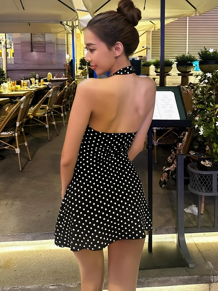 FDEY Trend Sexy Rückenfreies K – Y2K Backless Halter Mini Dress Bewertung und Preis