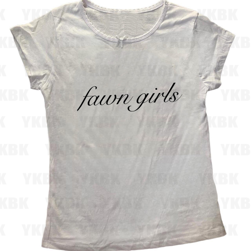 Y2K Letter Casual Clothes Emo  – Y2K Graphic Baby Tee Crop Bewertung und Preis