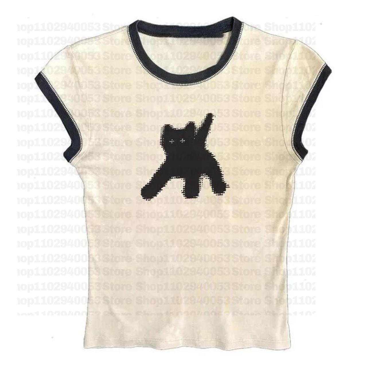 Ästhetische Frauen Brief Grafi – Y2K Graphic Baby Tee Crop Bewertung und Preis