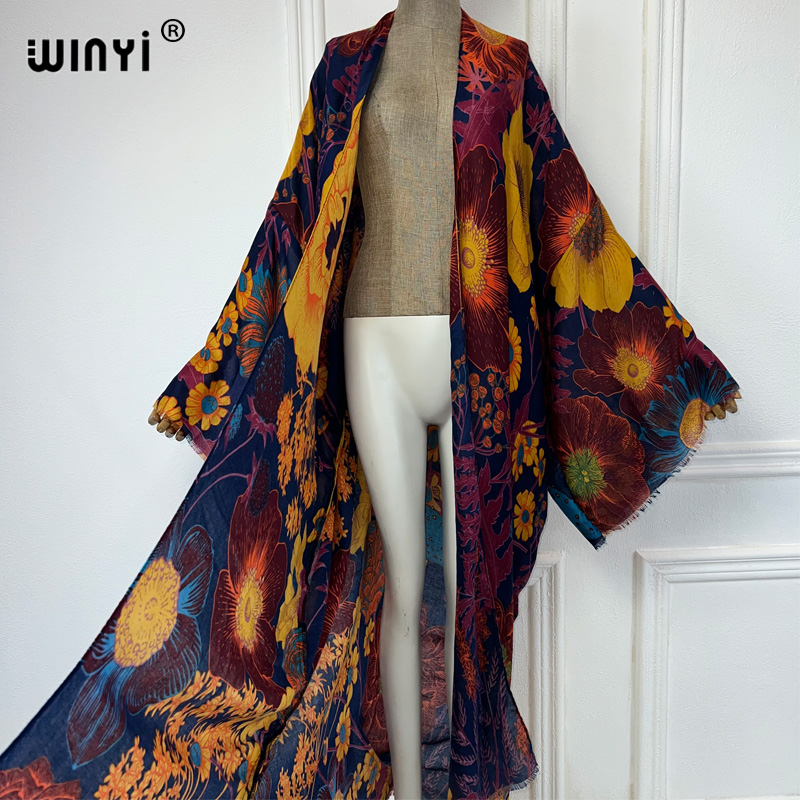 WINYI Afrika Mode Sommer Kimon – Boho Summer Beach Maxi Dress Bewertung und Preis