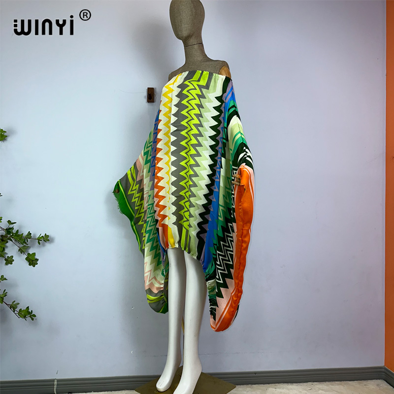 WINYI Damen Sexy One-Shoulder  – Boho Summer Beach Maxi Dress Bewertung und Preis
