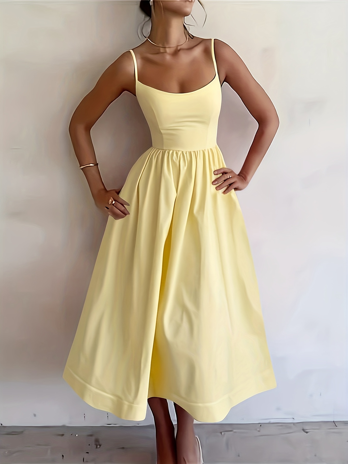 Elegantes, schickes, ärmellose – French Vintage Floral Midi Dress Bewertung und Preis