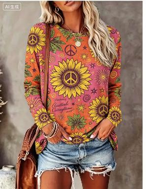 Damen Langarm-T-Shirt mit Hipp – Blouses Bewertung und Preis
