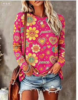 Damen Langarm-T-Shirt mit Hipp – Blouses Bewertung und Preis