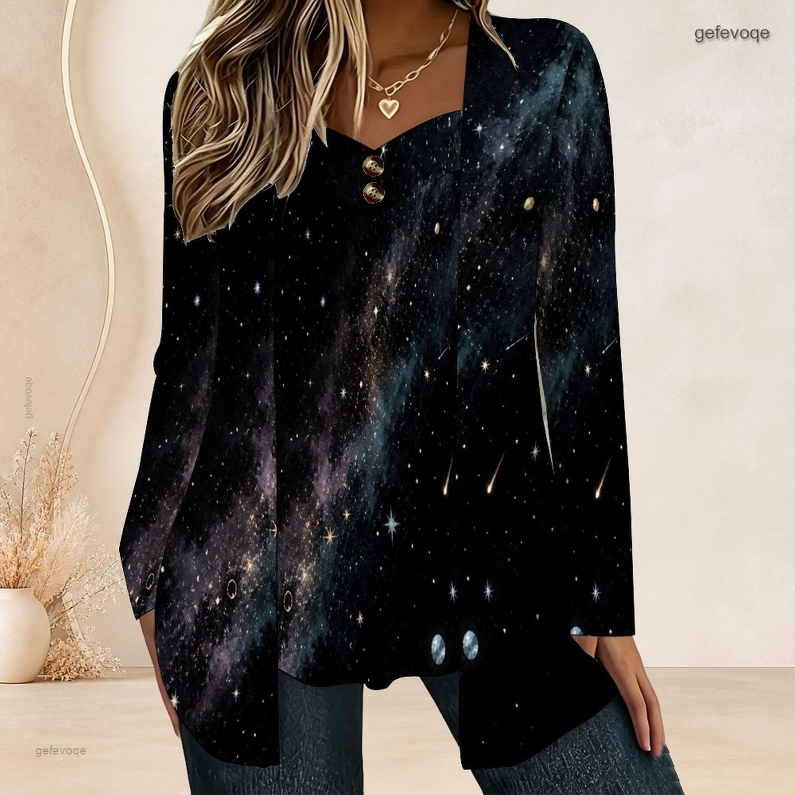 Damen Bluse mit Langen Ärmeln, – Blouses Bewertung und Preis
