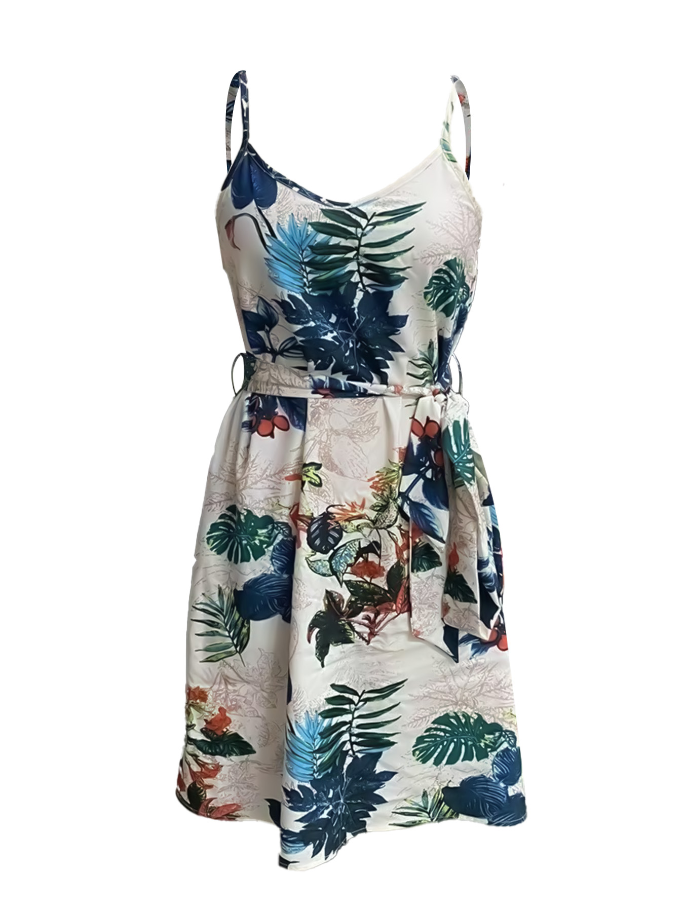 Ein Damenkleid im Bohème-Stil  – French Vintage Floral Midi Dress Bewertung und Preis