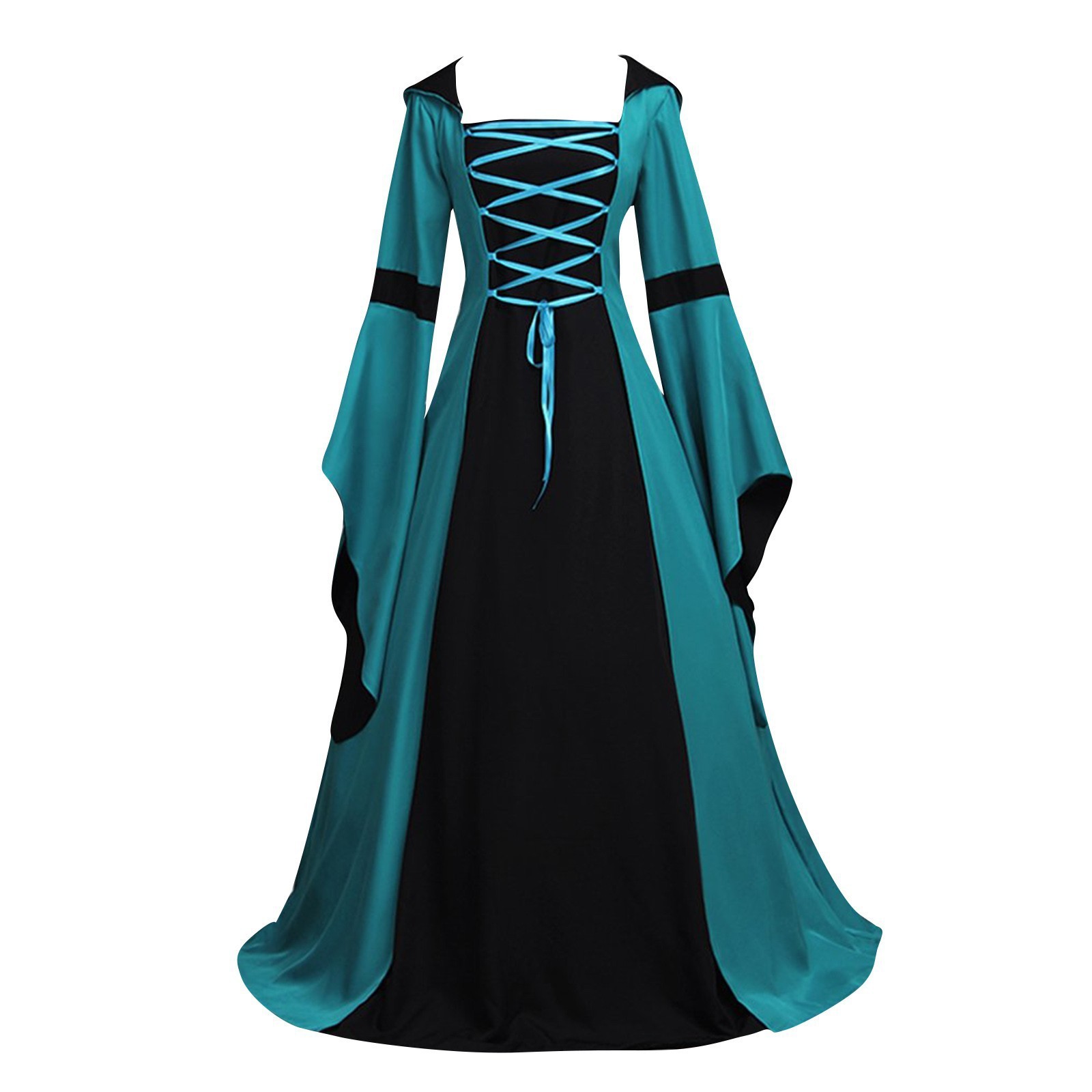 Kleid mit Kapuze und Glockenär – Dresses Bewertung und Preis